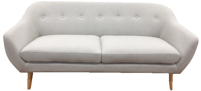 Sofa 3 Seater Condor Light Grey