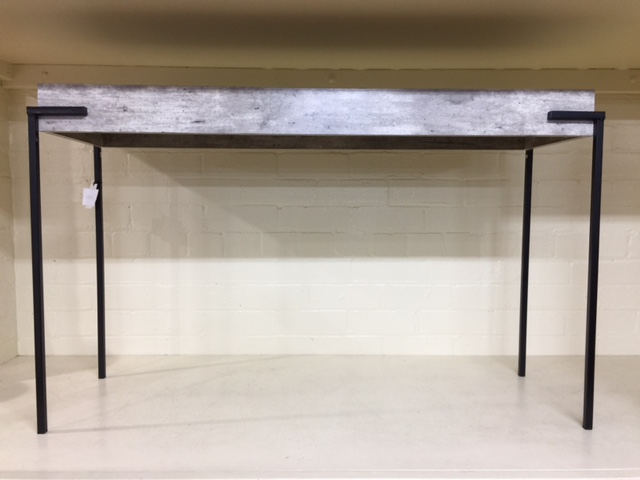 Console Table Concrete Veneer W1220 x D380 x H750mm