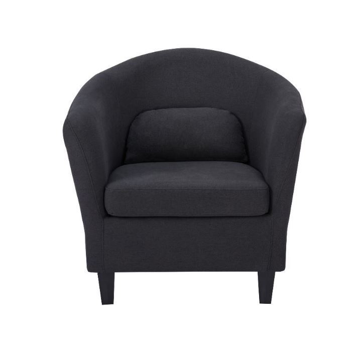 Arm Chair Beni Black W780 x D710 x H770mm