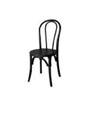 Dining Chair Bentwood Stackable Black