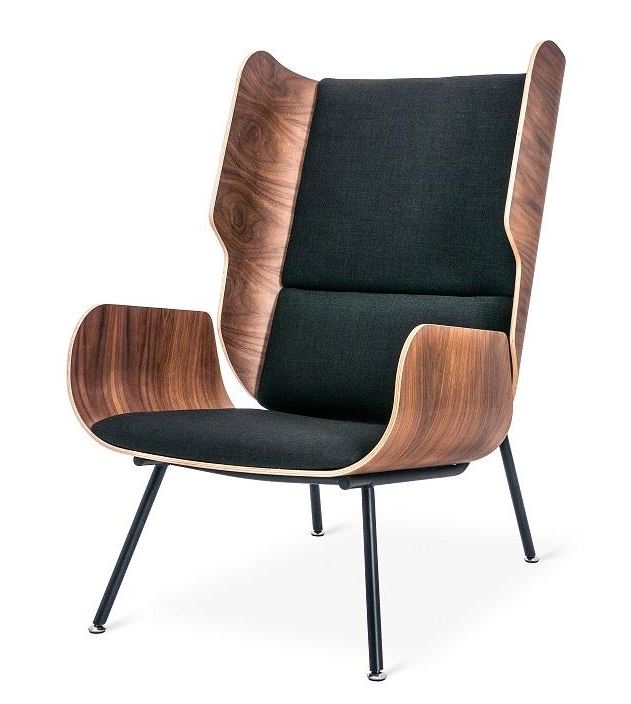 Chair Gus Elk Onyx W640 x D880 x H1060mm