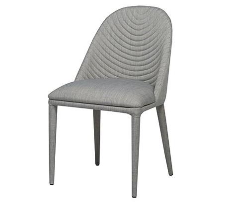 Dining Chair Lucille Cool Grey W480 x D585 x H840mm