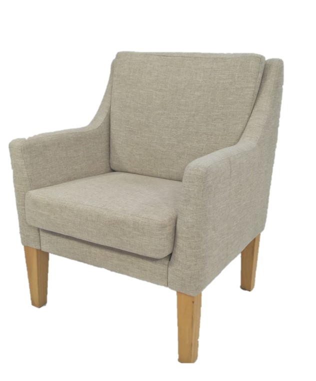 Arm Chair Platform Matrix Sandstone W720 x D680 x H910mm