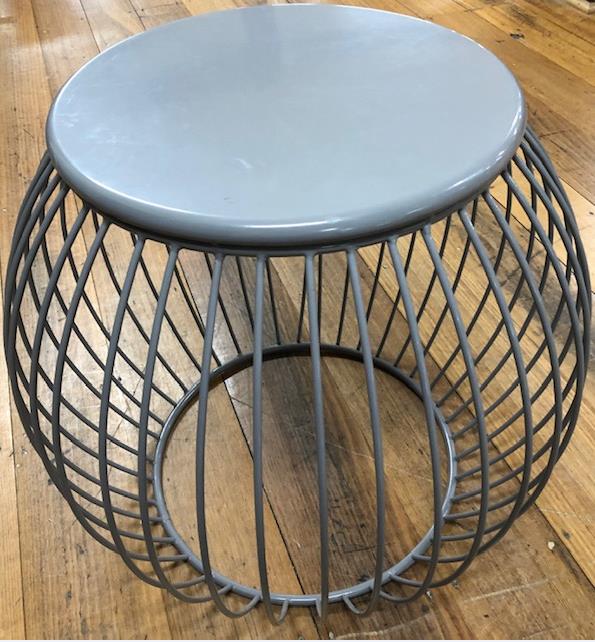 Side Table Pation Dove Stool W520 Dia x H460mm