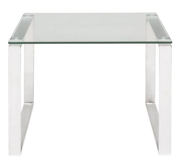 Side Table Savvy Glass W660 x D660 X H500mm