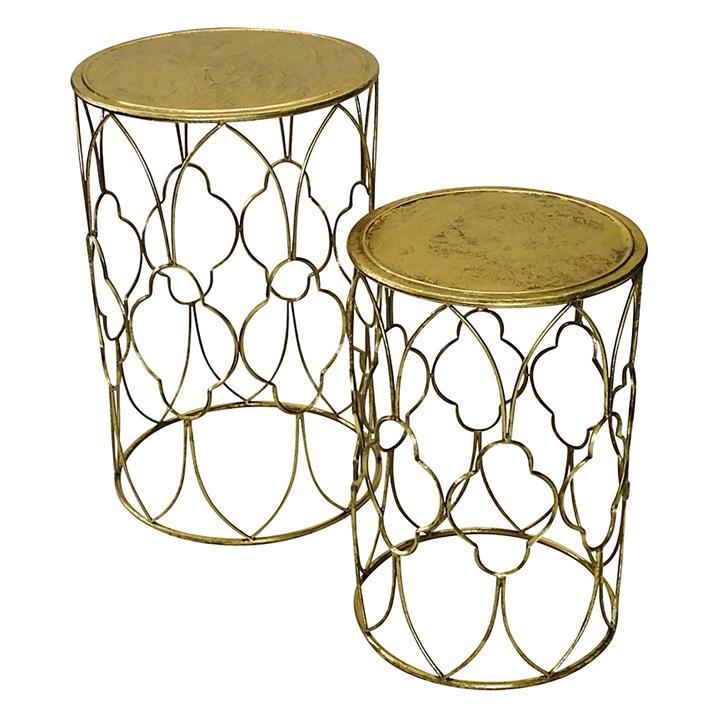 Side Table Nate Antique Gold