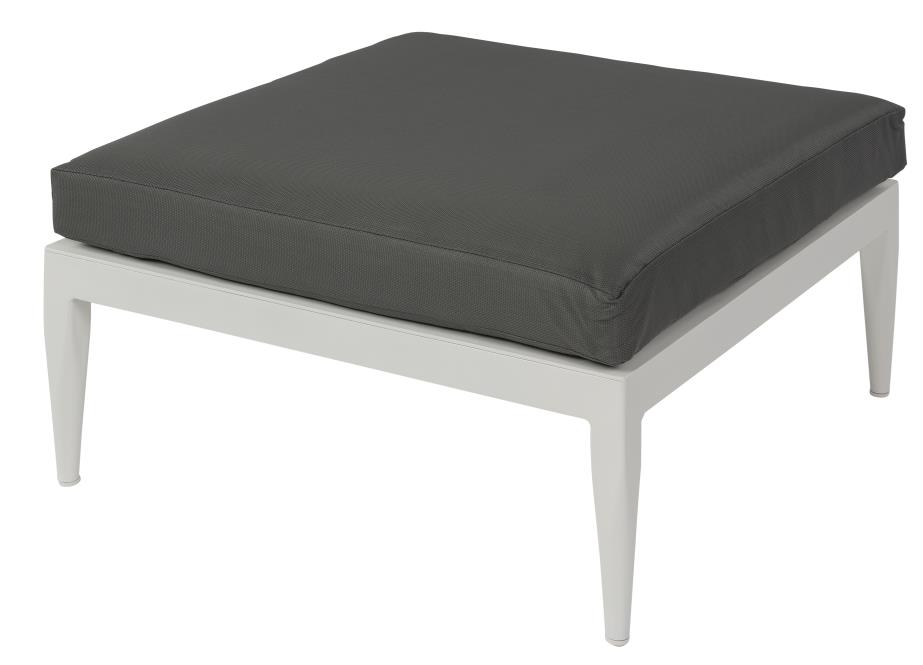 Outdoor Ottoman With Cushion W750 x D750 x H300mm
