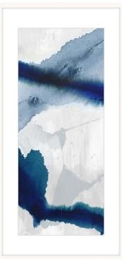 Artwork Link Glass With White Frame W600 x H1200mm