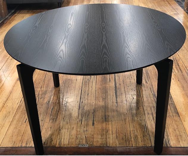 Dining Table Round Nordic Black Dia 1200 x H750mm