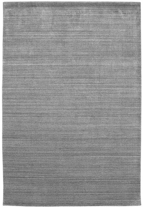 Floor Rug Plush Wool Silver W1550 x H2250mm