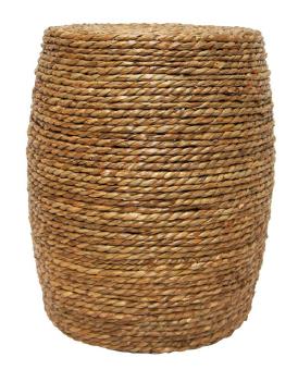Side Table Woven Rope Stool 330 Dia X H460mm