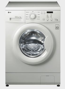 Washing Machine 7kg Front Loader LG (wd12020d)