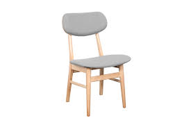 Dining Chair Gangnam Mushroom And Light Timber W510 x D530 x H830mm