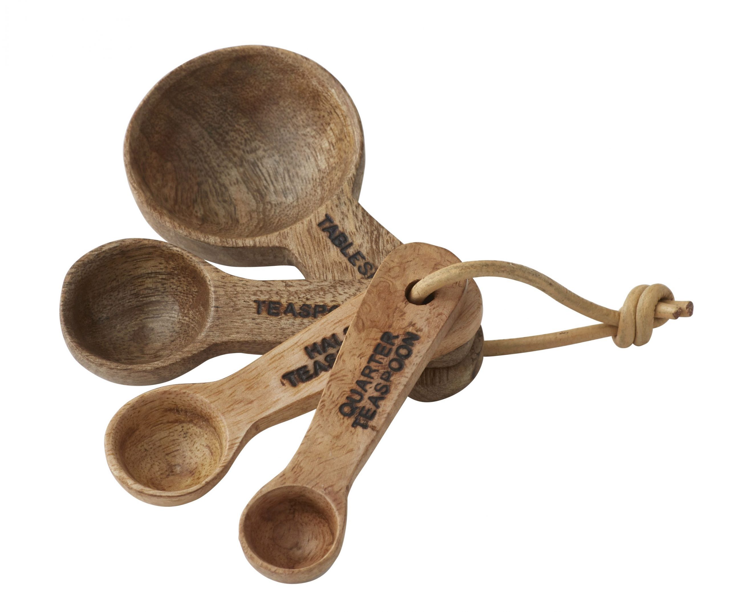 Eliot Wooden Measuring Spoons Set Of 4