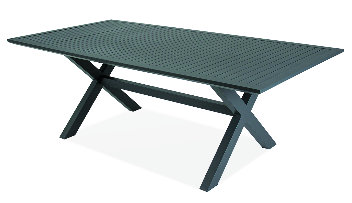 Outdoor Dining Table Armada Charcoal W2200 x D1000mm