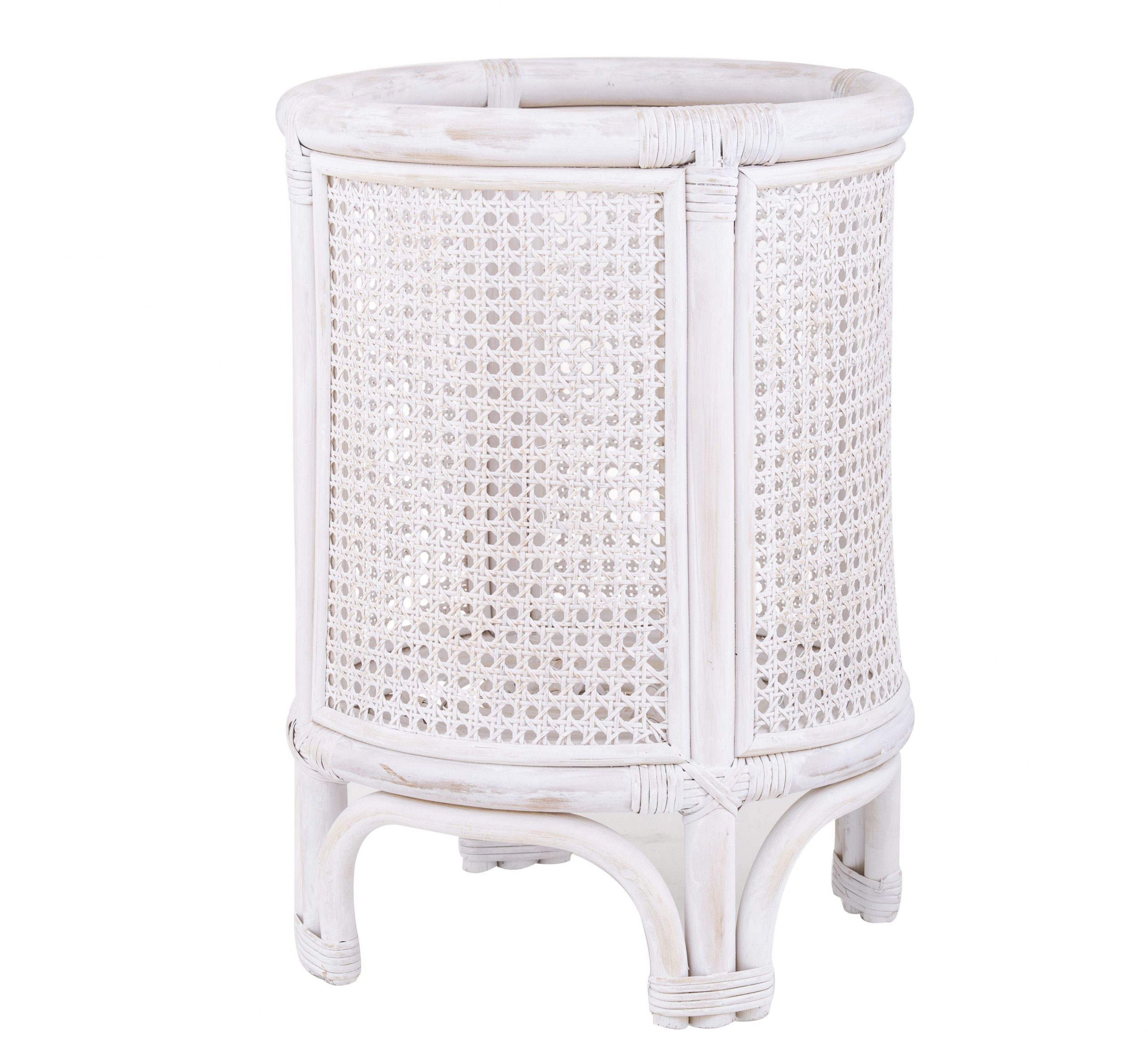 Basket Santai Planter Pot 360 x 500mm White Wash