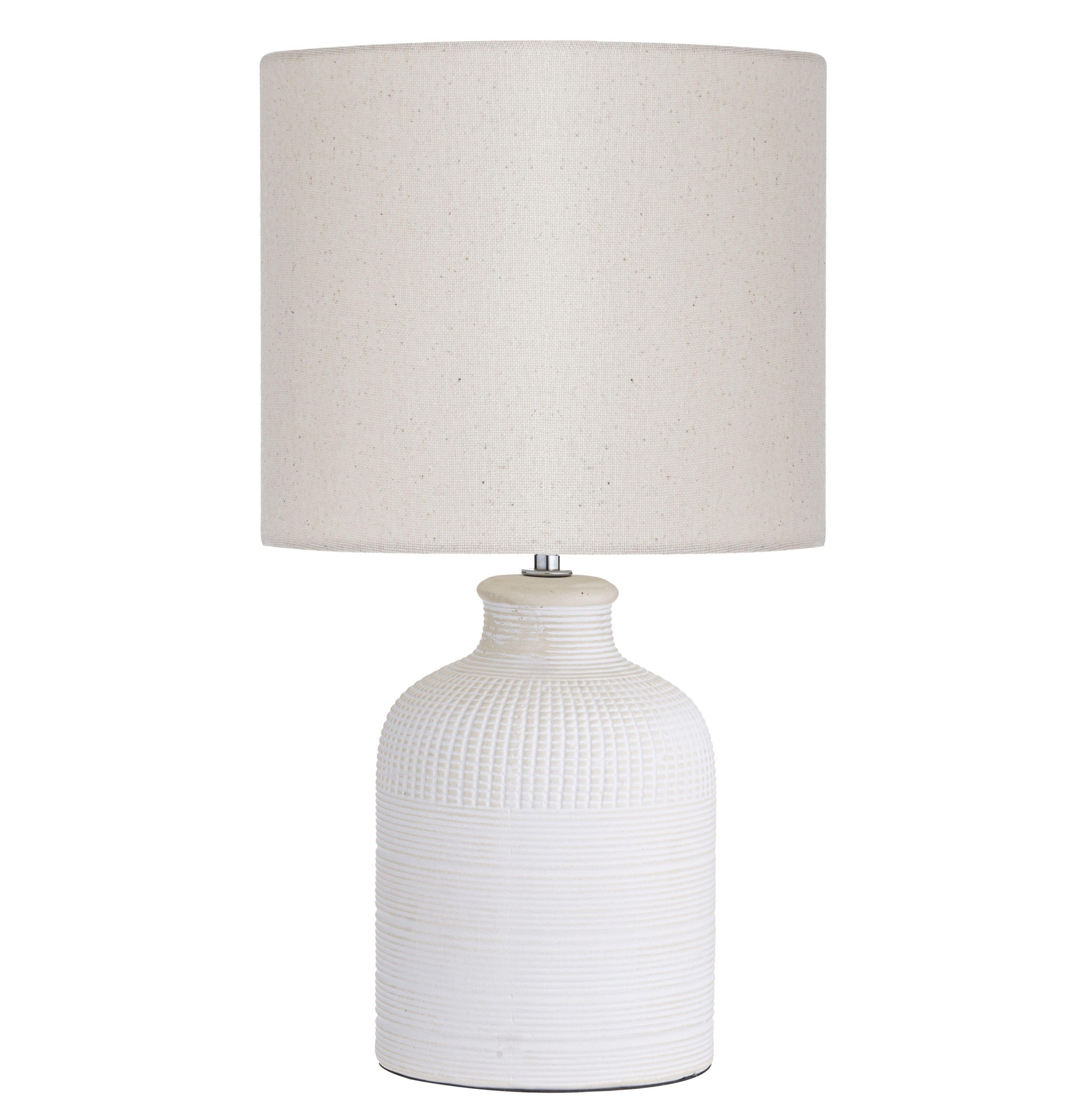 Table Lamp Isla 260 x 260 x 470mm White