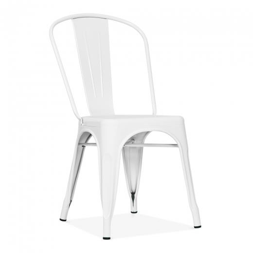 Dining Chair Xavier Pauchard White W450 x D530 x H845mm