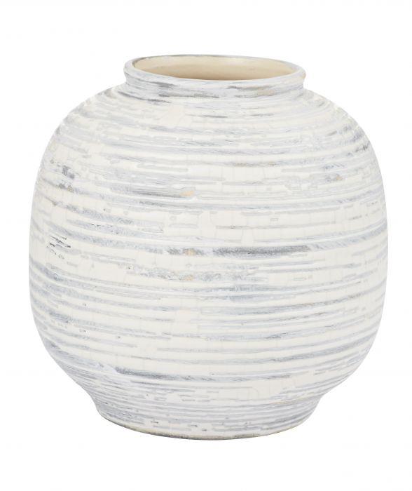 Vase Loop Greywash/Nougat 22cm