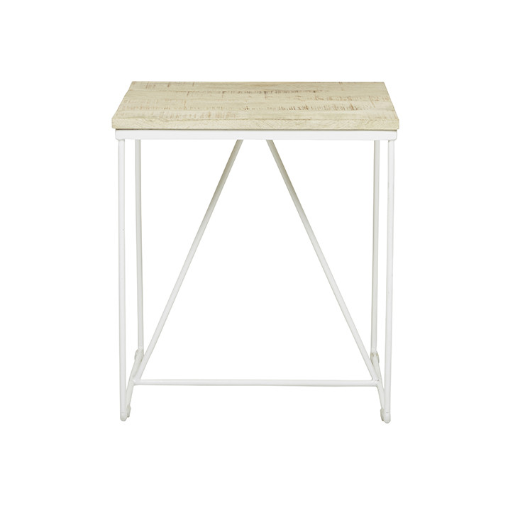 Side Table Sandpiper Oak/White