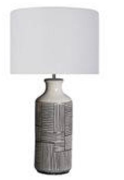 Lamp Sultan Black/White H610mm