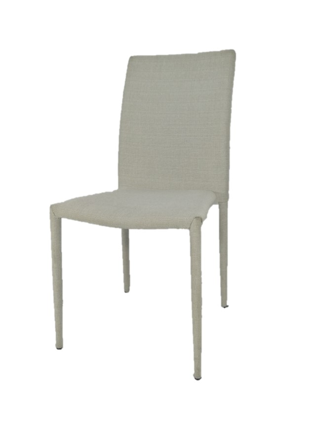 Dining Chair UD Fabric Beige  W410 x D410 x H890mm