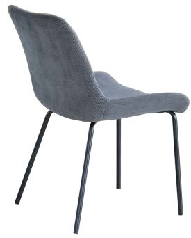Dining Chair Dimitri Charcoal Cord