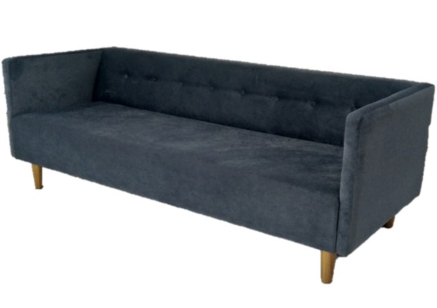 Sofa 3 Seater Panama Galaxy Ink W1960 x D850 x H700mm