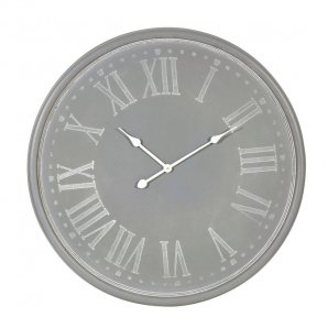 Clock Lillian Grey/White