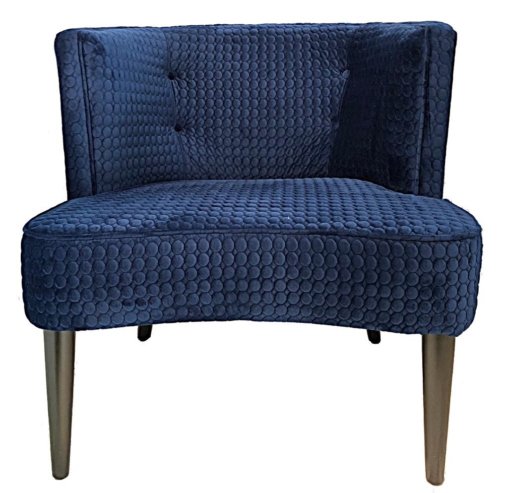 Chair Sixties Navy Blue W770 x D750 x H78mm