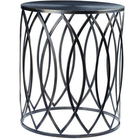 Side Table Martini Pewter W430 Dia x H510mm