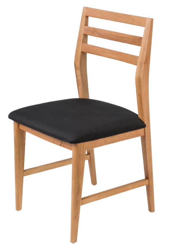 Dining Chair Raw Drift Oak W440 x D540 x H900mm