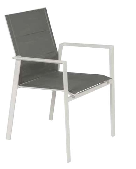 Outdoor Chair Copenhagen White W566 x D628 x H880