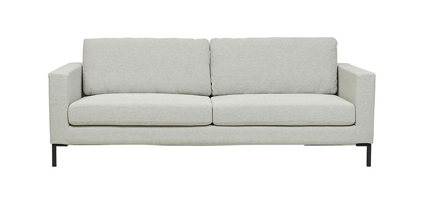 Sofa Juno 3 Seater Frost W2100 x D900 x H770mm
