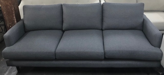 Sofa 3 Seater Oscar In Rug Pumice W2120 x D920 x H900mm