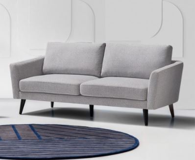 Sofa Varen Light Grey 3 Seater W2020 x D915 x H880mm
