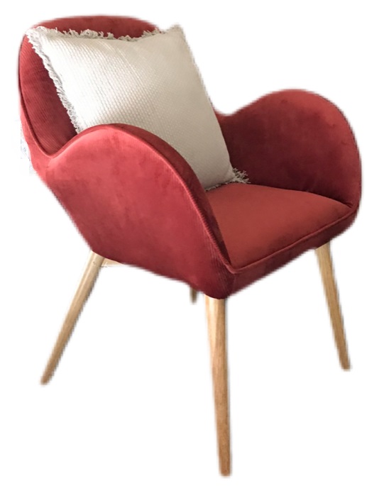 Arm Chair Red Cord