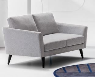 Sofa Varen Light Grey 2 Seater W1620 x D915 x H880mm