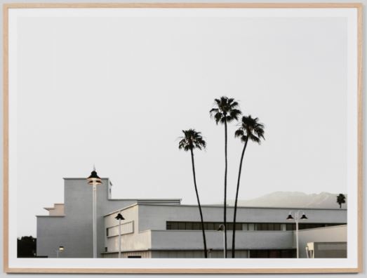 Art Framed Print Californian Architecture 1140 x 850mm