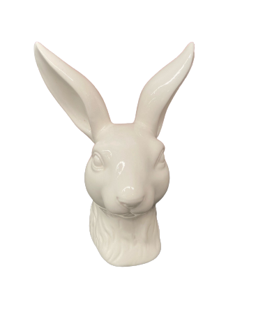 Hare Sculpture White