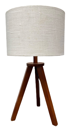 Table Lamp Ono Tripod Walnut  570mm