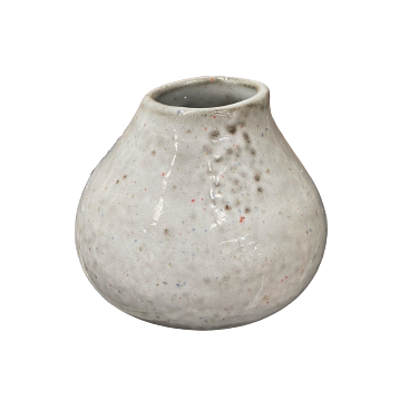 Iva Ceramic Vase Grey 80 x 65mm