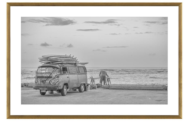 Art Vintage Surfer W1200 x D53 x H800mm