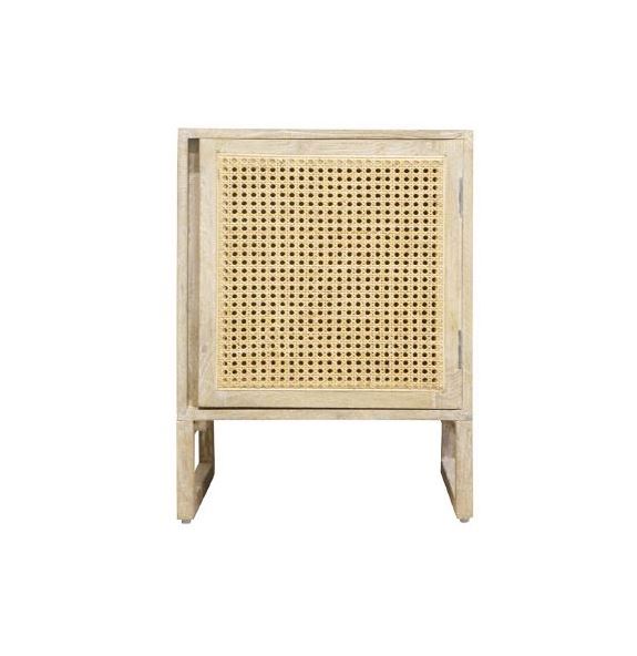 Bedside Table Quay Natural W450 x D350 x H600mm