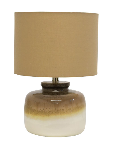 Lamp Estilla Mustard Drip W250 x D190 x H370mm