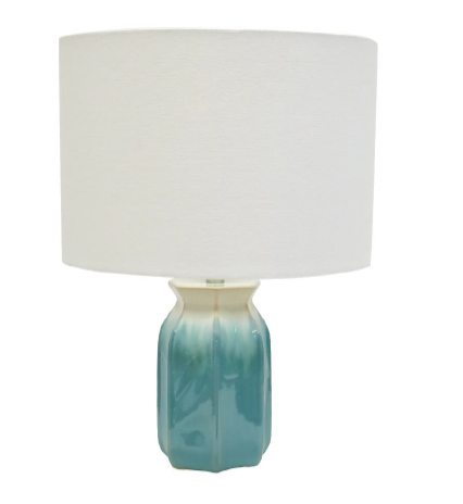 Lamp Mika Blue/Green H410mm