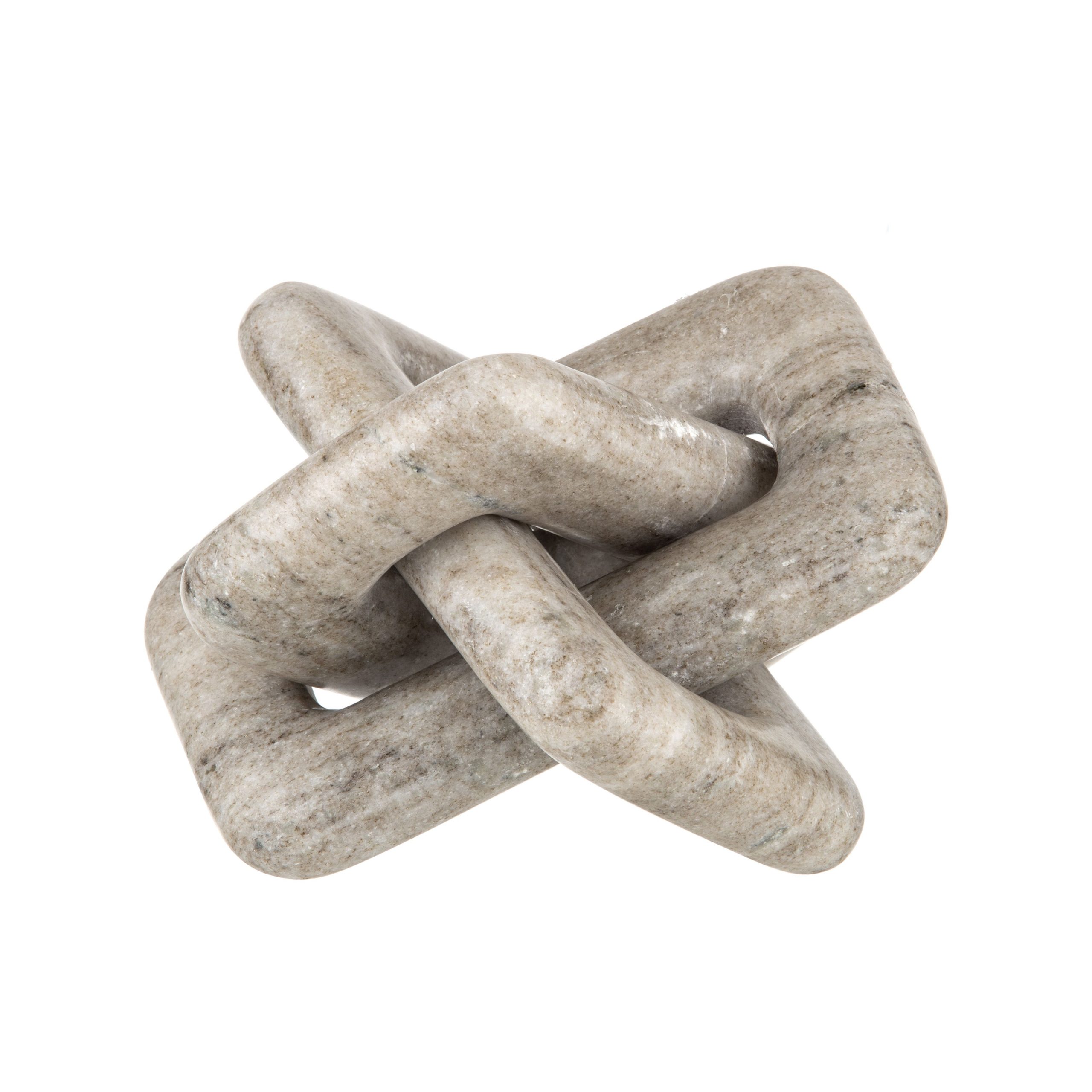 Accessory Knot Sculpture Beige 200 x 200 x 180mm
