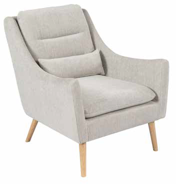Arm Chair Bailey Slate W770 x D840 x H870mm