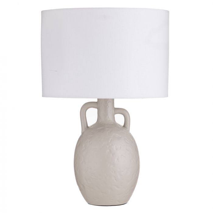 Table Lamp Hazel Grey/White 340 x 340 x 485mm