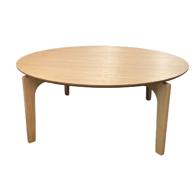 Coffee Table Nordic Round Natural Dia 1000 x H400mm